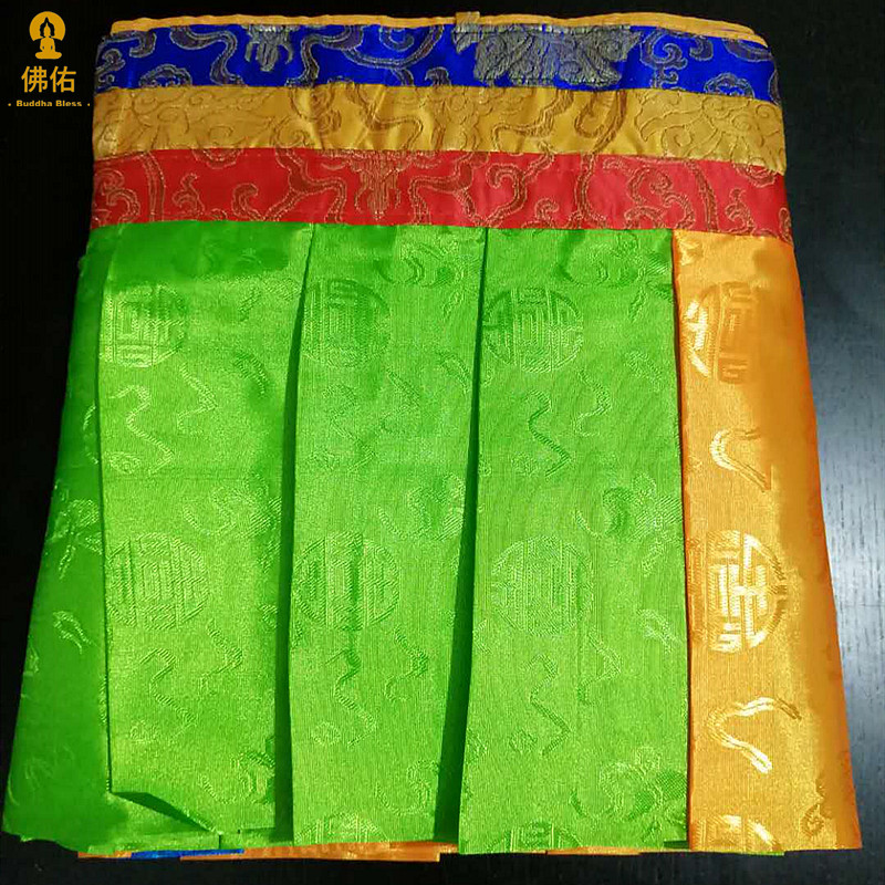 Five Colors Hidden drape Mantle Decoration Tibetan Tibetan Supplies Anti-Collision Wall Sticker Table Surrounding Puma Quantity Great from Uber