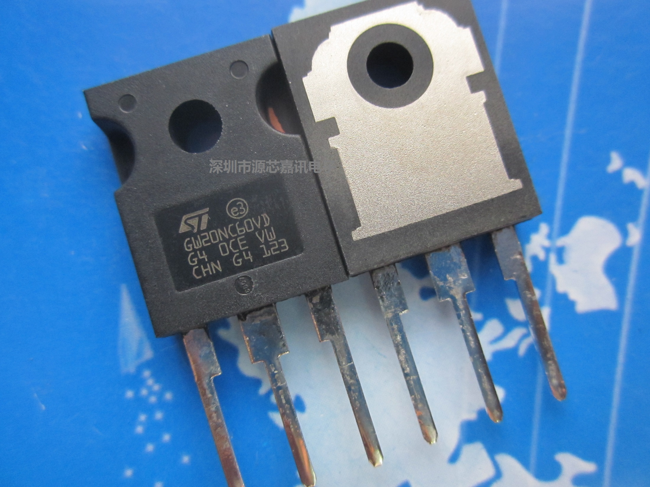 New original GW20NC60VD STGW20NC60VD TO-3P IGBT field effect transistor 20A 600V