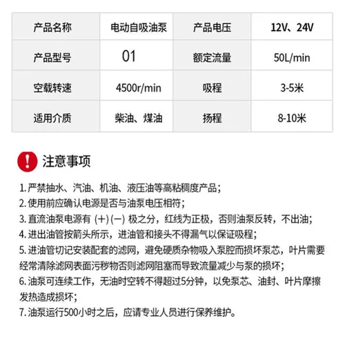 Насос масляного насоса положительный и обратный электрический танкер насос дизельный насос 12 вольт 24V220 В керосин домашний самооценка насоса