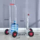 Большая складная тележка с одной бочкой