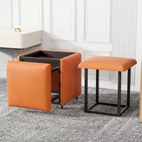 [Черная полка]Оранжевый-Техническая ткань [Флагманская модель] 45*45-Толстый латекс