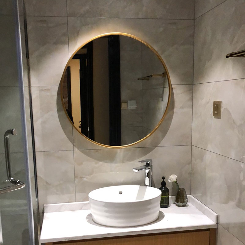 Usd 50 54 Wall Mounted Bathroom Mirror Makeup European Round Wall Mounted Bathroom Mirror Makeup European Round Decoration Hanging