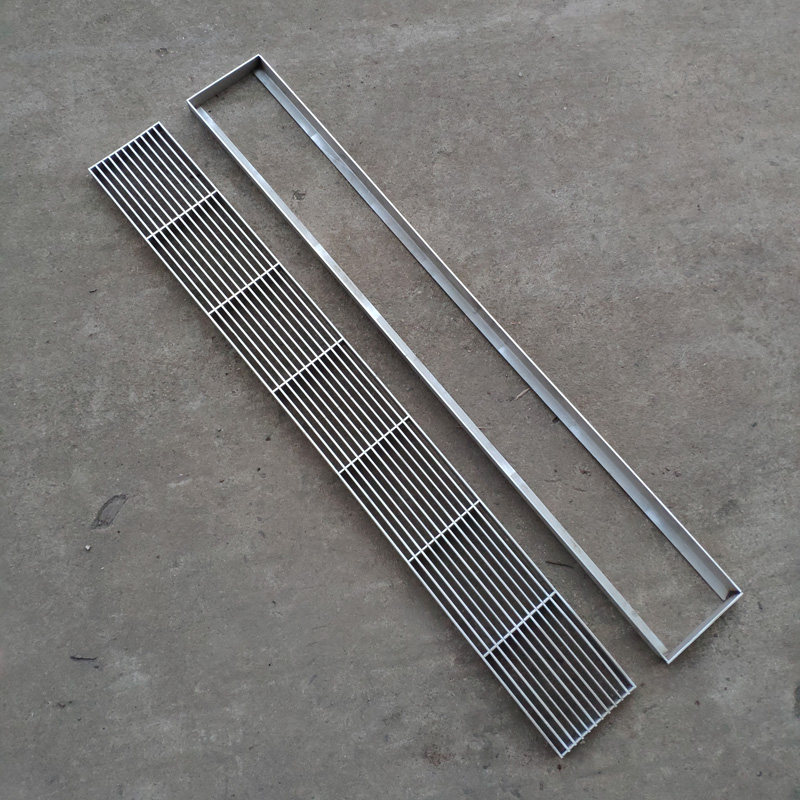 304 stainless steel gutter cover sewage gutter grate garage courtyard grille 1000*150 spot