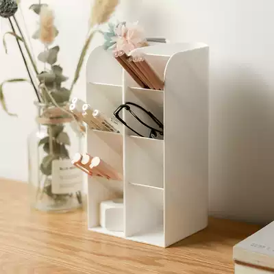 Nordic creative pen holder learning blogger students oblique pen holder desktop storage ins small ornaments storage box