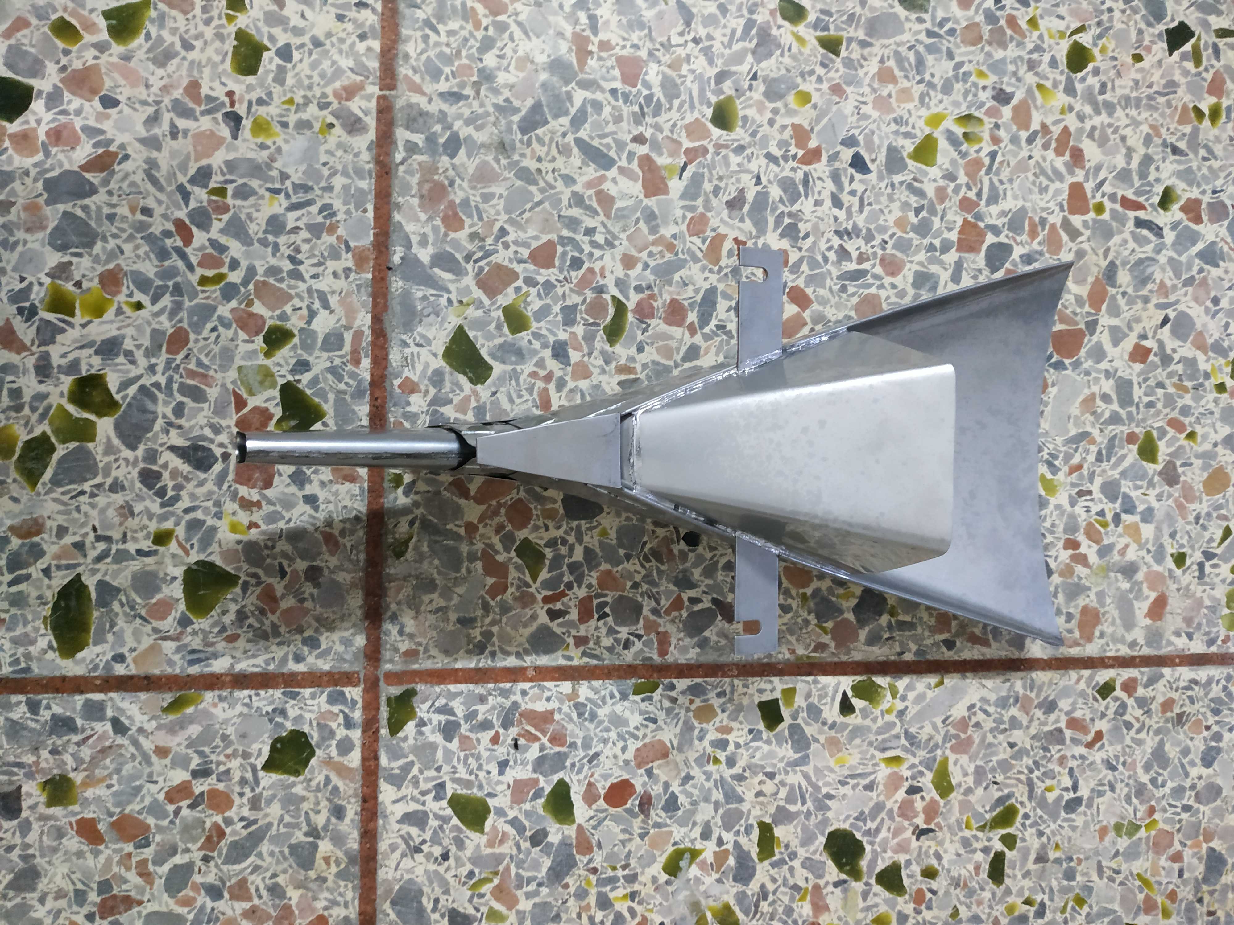 Vertical packaging machine Dasong machine special accessories Big four-side seal forming machine Bag making machine Hopper