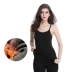 Phụ nữ mùa đông cộng với nhung dày sling đáy vest da cừu bó sát áo ấm cotton cotton cỡ lớn sling