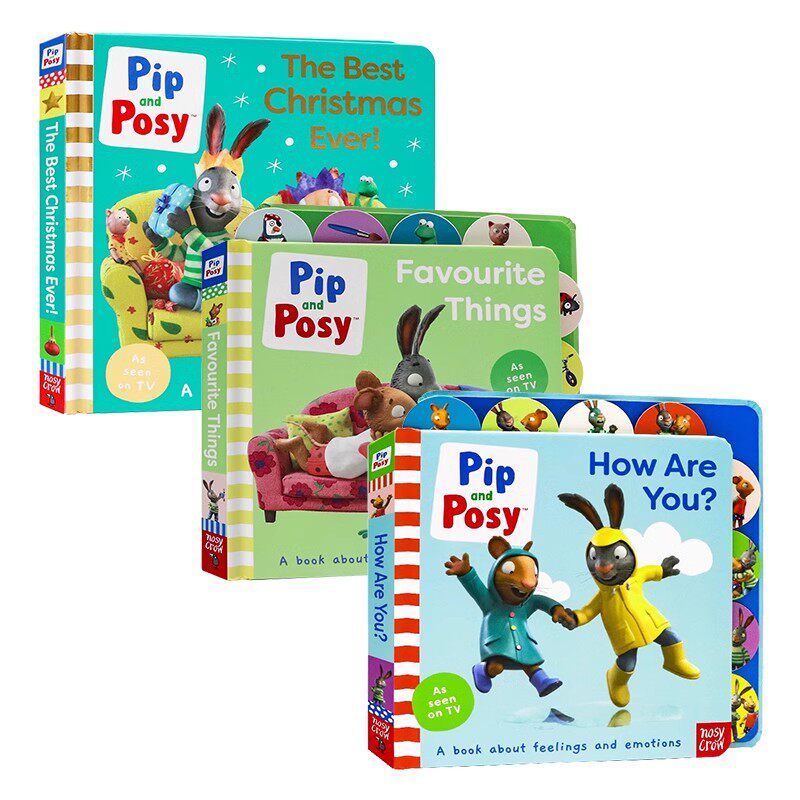Pip and Percy series 3 original English picture books