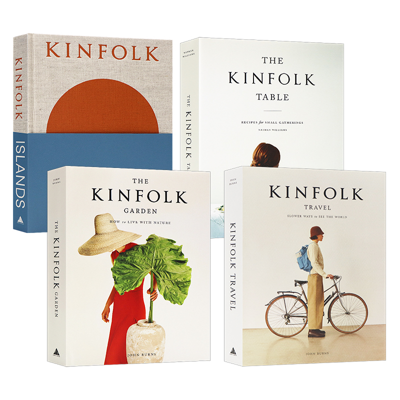 Kinfolk Magazine English Original Edition Art Photography Album Collection Imported Genuine Large Format Lifestyle Aesthetics Home Travel Food Art Album Hardcover Collector's Edition Niche Artistic Designer Model Home Decor Items