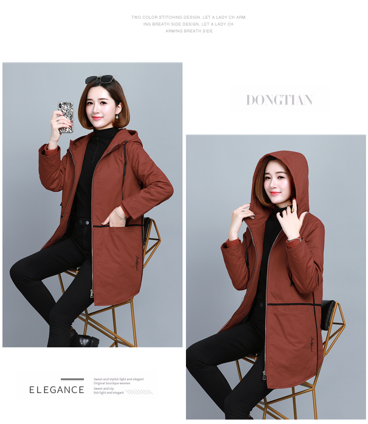 Trench pour femme CREATION UNIQUE en Coton en Coton - Ref 3226671 Image 19