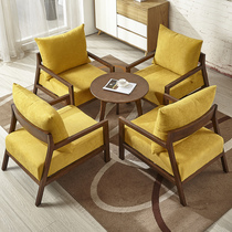 Nordic Soliwo negotiates tables and chairs combined commercial building reception guest lounge area household small round table