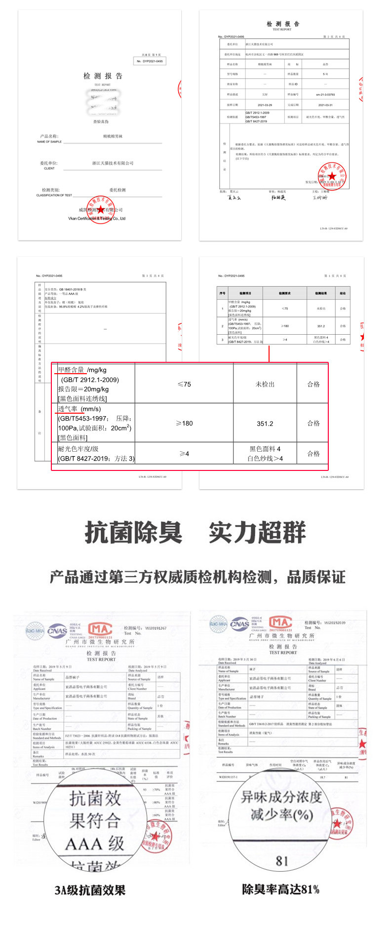 品答 男女款 精梳长绒棉 隐形抗菌船袜 5双 硅胶防滑 图11