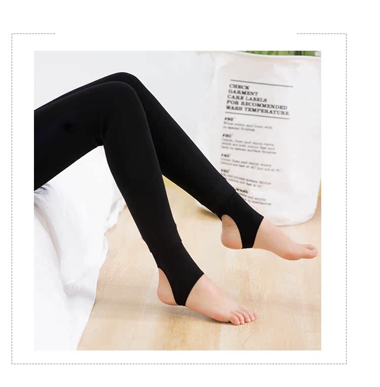 Quần legging mùa thu đông màu sắc cộng với nhung dày liền mạch một chiếc quần giả thịt cao eo ấm áp quần tất trẻ em