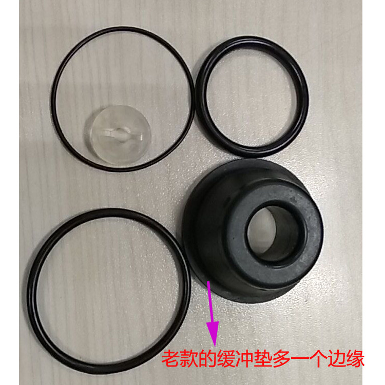 Derik original FST50 steel nail gun rubber ring O-ring new and old cushion set repair foreskin pad