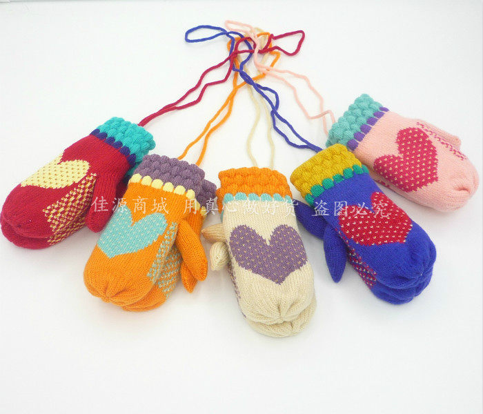 Gants pour fille en de laine - Ref 2149717 Image 7