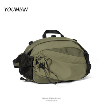 Outdoor Multifunctional Backpack, Unisex, Lightweight Sports Mountaineering Bag, Travel Hiking and Cycling Shoulder Bag, Crossbody Waist Bag