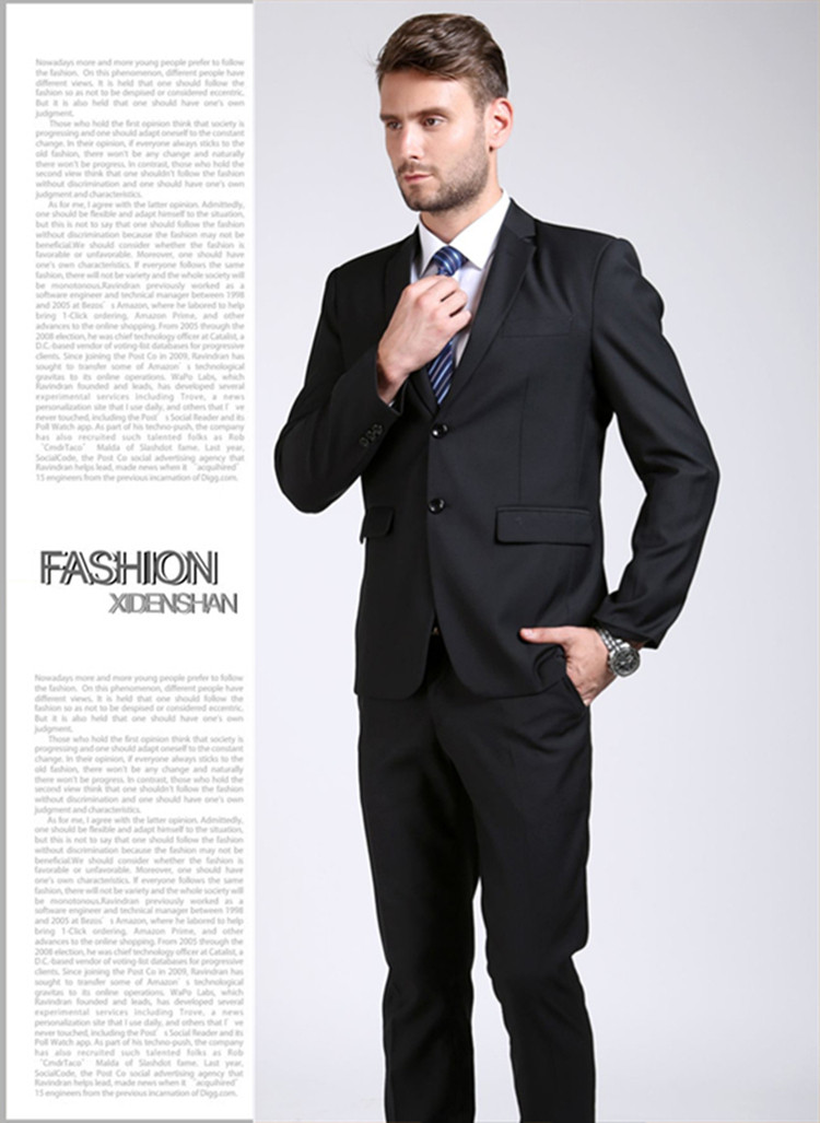 Costume homme en polyester pour automne - Ref 1578550 Image 14