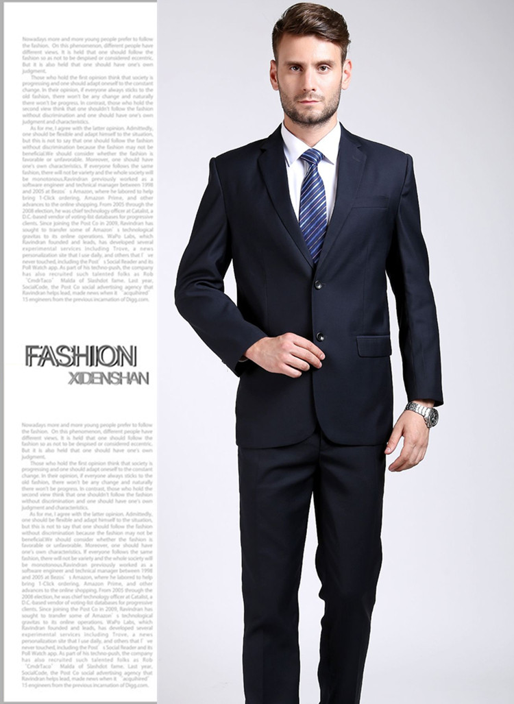 Costume homme en polyester pour automne - Ref 1578550 Image 18