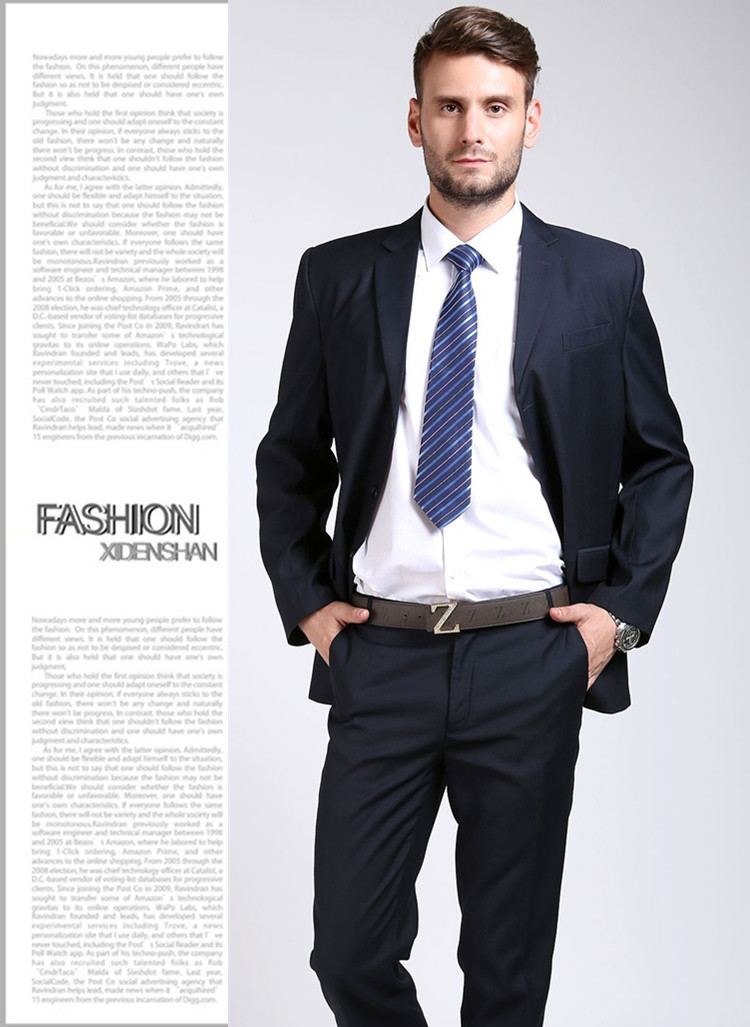 Costume homme en polyester pour automne - Ref 1578550 Image 20