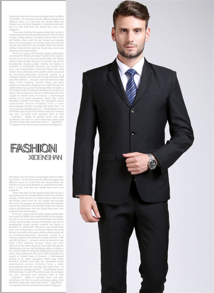 Costume homme en polyester pour automne - Ref 1578550 Image 17
