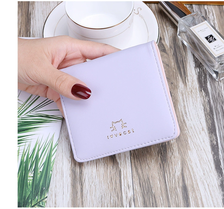 Ví mới nữ ngắn mỏng Hàn Quốc dễ thương gà gà lady ví mini sinh viên giảm giá 20%
