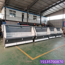 Dust removal stone polishing hardware vacuum thorn table dust collector dehairing mobile workbench rotary wing industrial polishing table