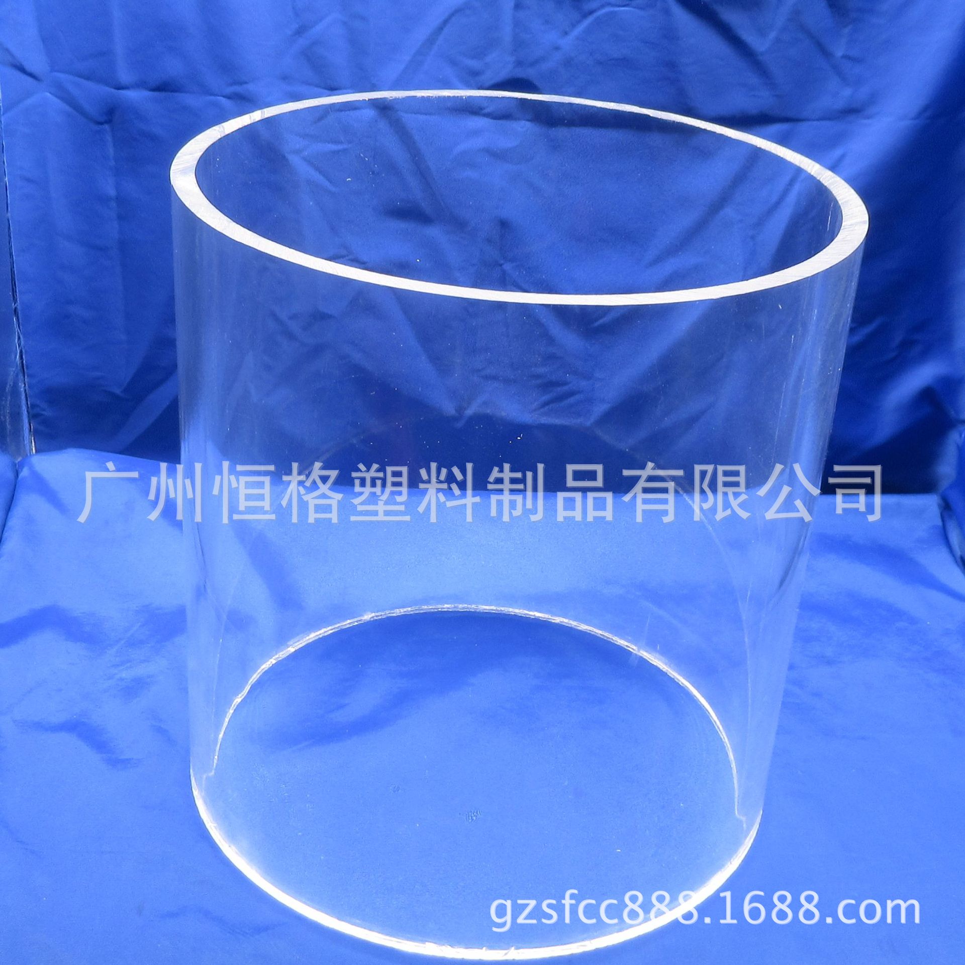 Hot sale a large number of spot high transparent acrylic hollow tube pressure plexiglass round tube frosted round barrel back cover