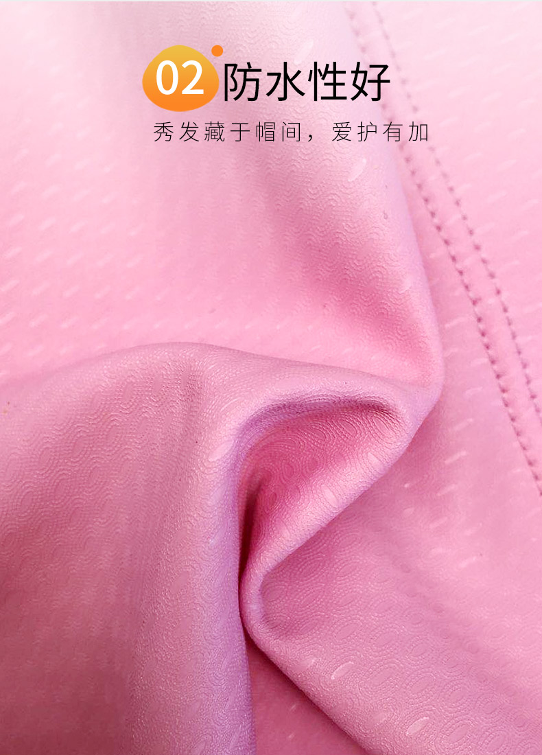 361 độ thể thao chuyên nghiệp PU mũ bơi người lớn unisex màu rắn tóc dài không thấm nước thoải mái không có mũ bơi 	mũ bơi biển