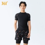 361 купальник мужской молодежный костюм 2024 новый быстросохнущий топ для взрослых для младших школьников больших размеров для плавания для мальчиков