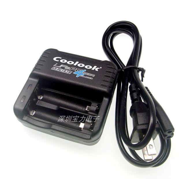 coolook Hong Kong AA AAA14500 or 10440 3 2V Special intelligent fast charger for lithium iron phosphate