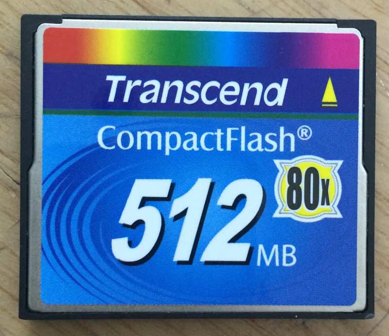 Transcend Transcend CF 512M CF card 512MB 80X industrial control CNC machine tools and other equipment