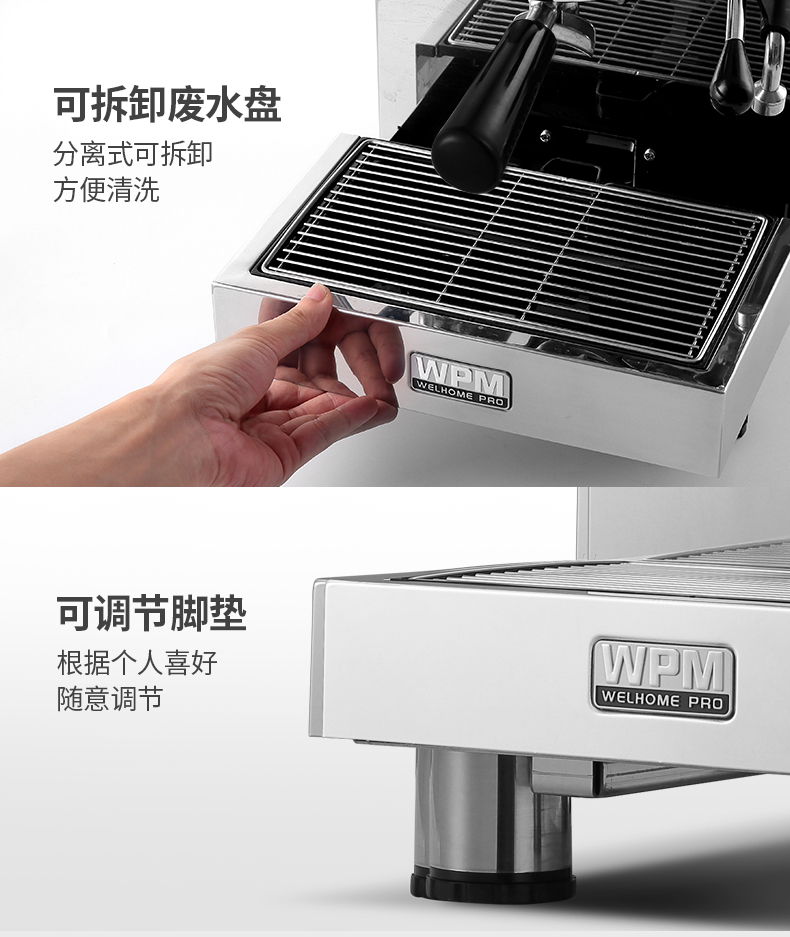 máy pha cà phê espresso Máy pha cà phê bán tự động chuyên nghiệp Welhome / 家 家 KD-310 - Máy pha cà phê máy pha cà phê espresso gia đình