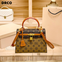 French DRCO counter new second generation mini old luxury Kelly bag lady leather large capacity skinny bag