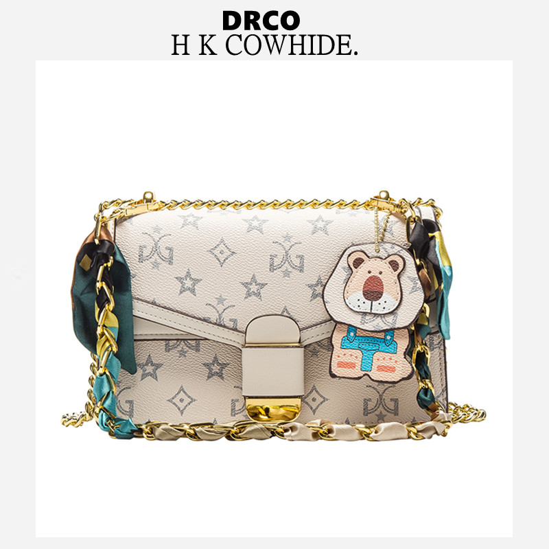 France DRCO genuine leather women's bags Old flowers armbands Wine Gods Bag women Summer 2021 new nameplate High level sensillary satchel