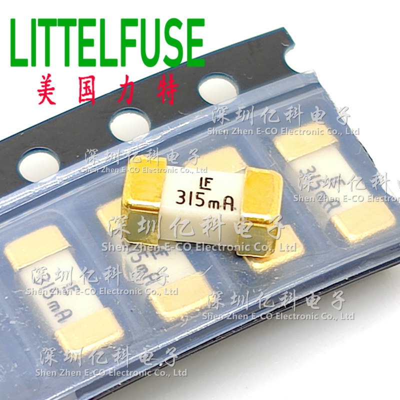 0451.315MRL进口美国力特1808贴片陶瓷保险丝管LF 315mA 快熔125V
