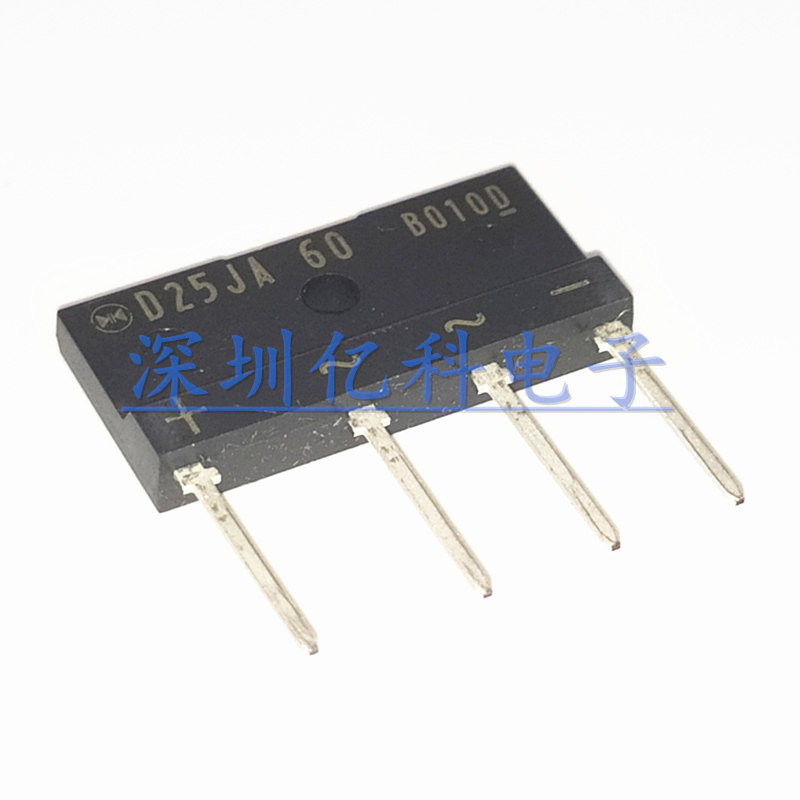 全新D25JA60 进口日本新电元 25A/600V桥式整流器 D25JA 整流桥堆