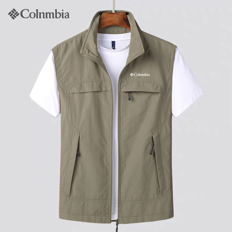 Colin's Summer Vest for Men, Mesh Breathable Thin Jacket, Quick-Drying Vest, Fishing Casual Photography Vest