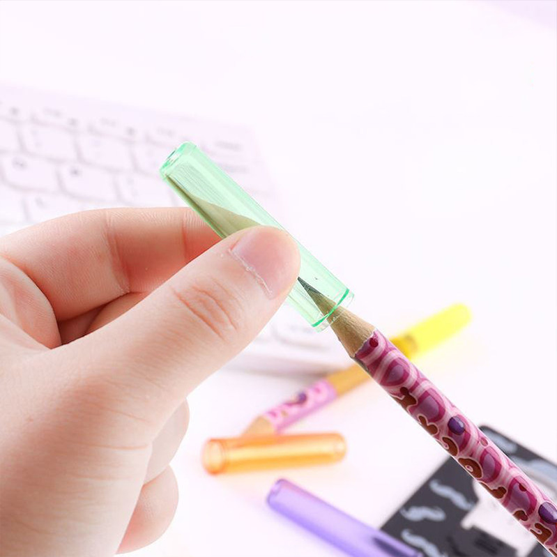 铅笔笔帽小学生笔尖保护套三角六角杆鼻盖儿童学习文具用品批发