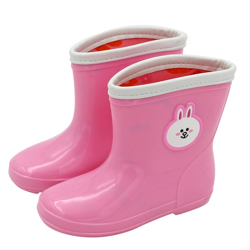 Детский дождевик, нескользящая обувь, детские сапоги для мальчиков, туфли, средней длины