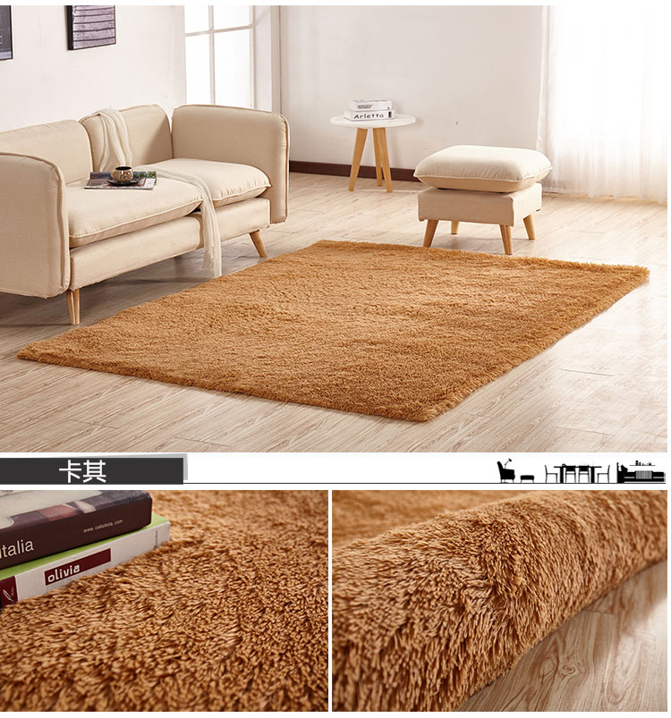 Washable phòng ngủ thảm đơn giản màn ngủ dày cô gái dễ thương phòng tatami phòng đỏ mat sống thảm - Thảm thảm nằm cho bé
