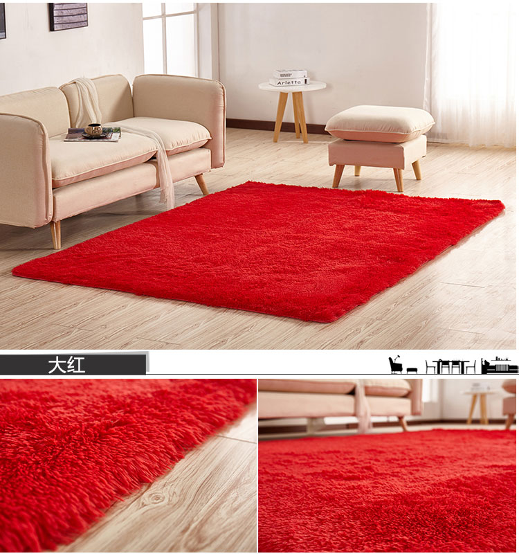 Washable phòng ngủ thảm đơn giản màn ngủ dày cô gái dễ thương phòng tatami phòng đỏ mat sống thảm - Thảm thảm nằm cho bé
