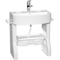 Childrens washbasin baby washbasin kindergarten washbasin adjustable height child simulation brushing teeth early education washbasin