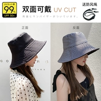 Uvcut солнцезащитная шапка [черные с обратными полосами]+