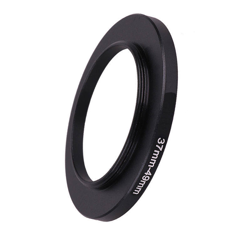 37-49mm lens filter lens adapter ring 37 lens to pick up 49 filter lens 37 external thread 49 internal thread small turn large