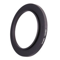 39-49mm lens filter lens adapter ring 39 lens to pick up 49 filter lens 39 external thread 49 internal thread small turn large