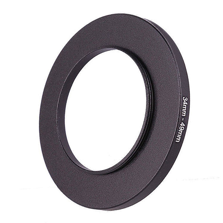 34-49mm lens filter adapter ring 34 lens to 49 filter 34 external thread 49 internal thread small to large