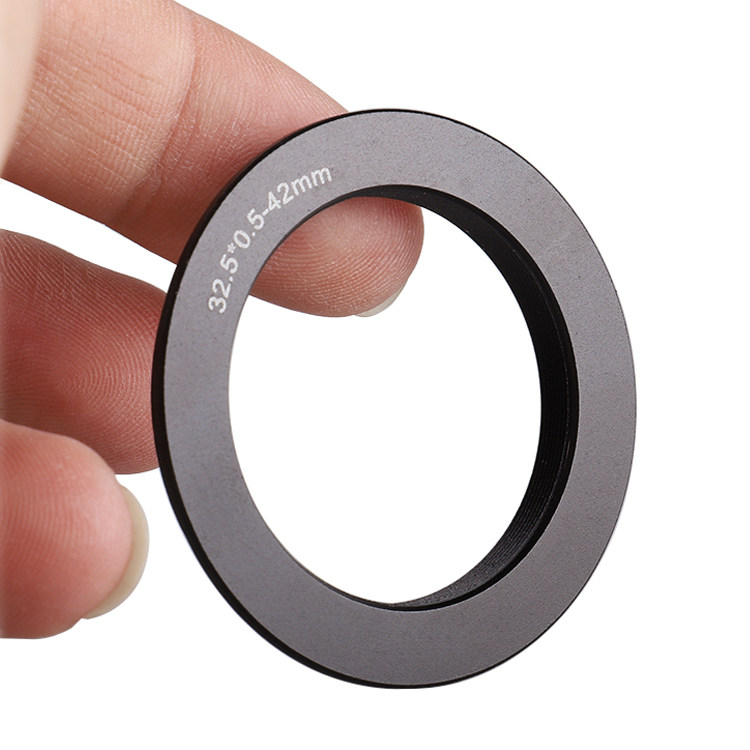 M32 M32 5-M42 switching ring band flange M32 5 * 0 5mm internal thread swivel M42 * 1mm external thread modified opening ring