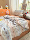 Class a Summer Cooling Quilt Four-Piece Set, Pure Cotton, Machine Washable, Summer Children's Air-Conditioning Quilt, Summer Double Thin Quilt 1