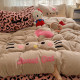 Thickened Milk Velvet Four-Piece Bedding Set 2026 New Style Duvet Cover Warm Coral Fleece Quilt Cover Bed Sheet Dormitory Three-Piece Set