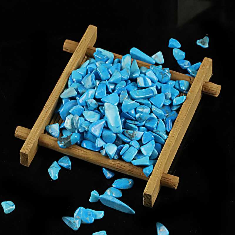 Buddhist supplies Buddha statue stupa repair for manza pan eight offering seven gems turquoise small particles 3 yuan 1 two