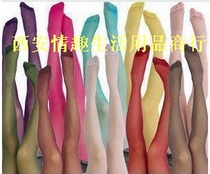 10D plus gear core wire conjoined sexy pantyhose silk stockings Spice Oil Light Teasing Passion Uniform Transparent